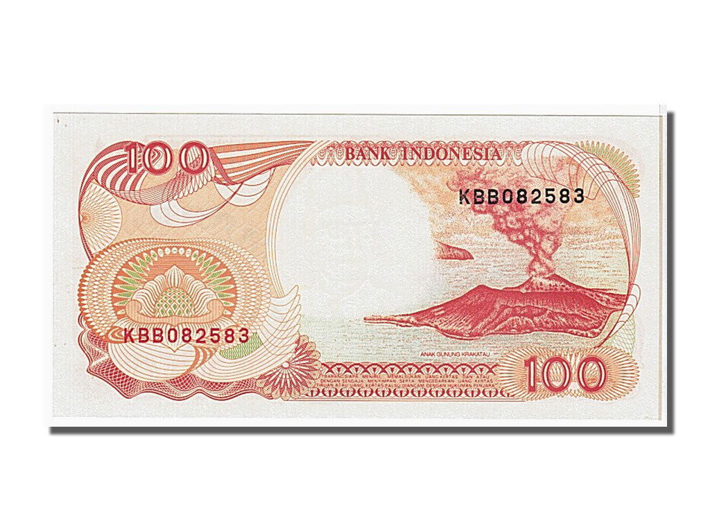 Banknote, Indonesia, 100 Rupiah, 1992, UNC(65-70)