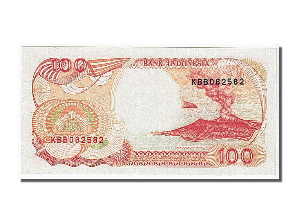 Banconote, Indonesia, 100 Rupiah, 1992, FDS