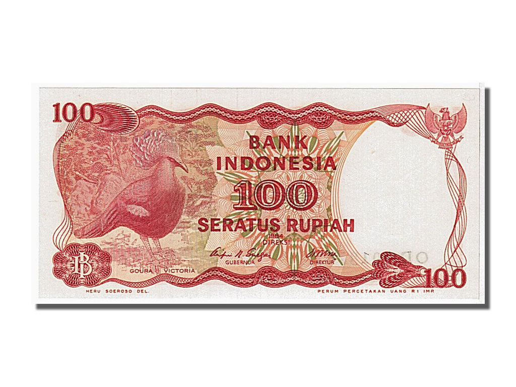 Banconote, Indonesia, 100 Rupiah, 1984, FDS