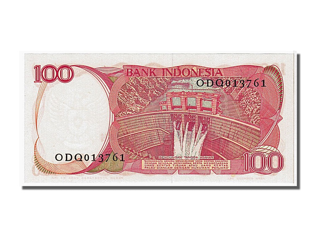 Banconote, Indonesia, 100 Rupiah, 1984, FDS