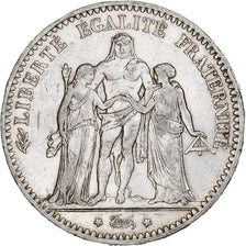 France, 5 Francs, Hercule, 1875, Paris, Silver, EF(40-45), Gadoury:745a
