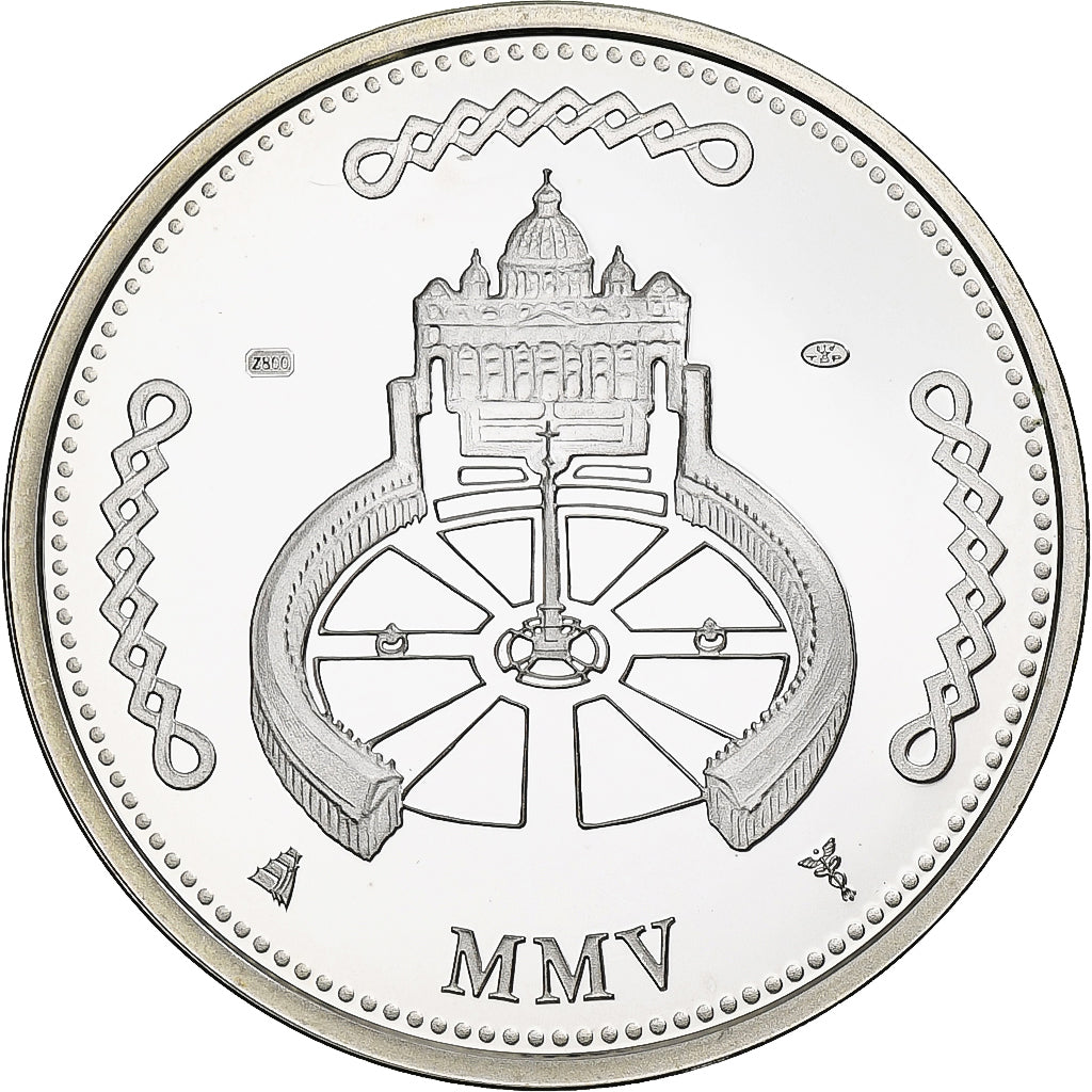 Vaticaan, Medaille, Le Pape Benoit XVI, 2005, Zilver, Proof, FDC
