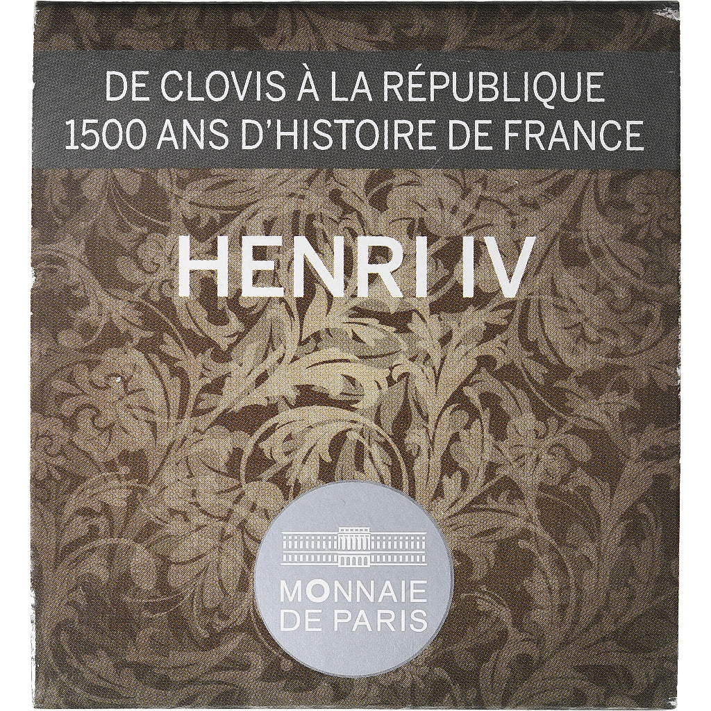 France, 10 Euro, Monnaie de Paris, Henri IV, 2013, Pessac, Silver, MS(65-70)