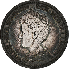 Netherlands, Wilhelmina I, Gulden, 1912, Silver, VF(30-35), KM:148
