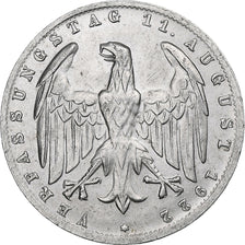 GERMANIA, REPUBBLICA DI WEIMAR, 3 Mark, 1922, Munich, Rare, Alluminio, BB+