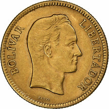 Venezuela, Gr 3.2258, 10 Bolivares, 1930, Philadelphia, Oro, MBC, KM:31