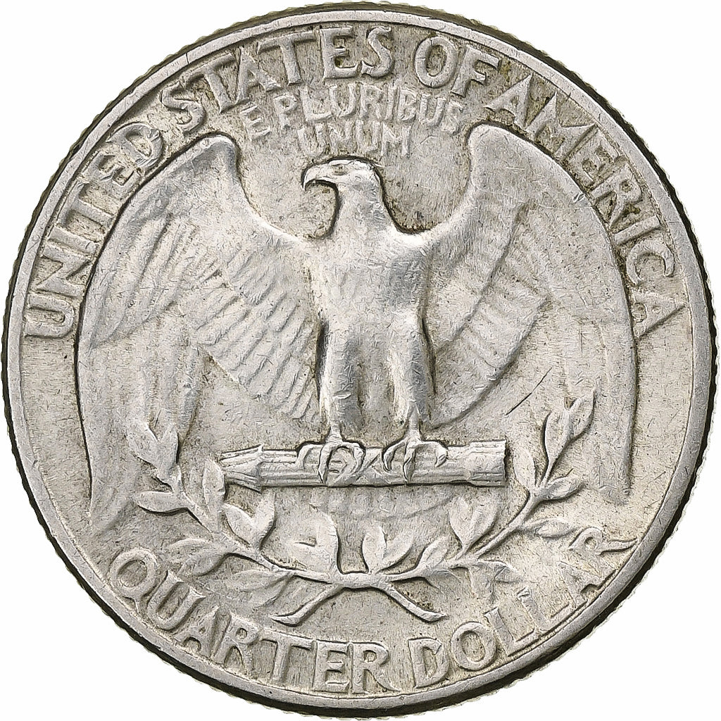 États-Unis, Washington Quarter, 1948, Philadelphie, Argent, TTB+, KM:164
