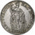 Países Baixos, WEST FRIESLAND, 1/4 Gulden, 5 Stuiver, 1759, Prata, AU(50-53)