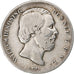 Holandia, William III, 1/2 Gulden, 1864, Srebro, VF(30-35), KM:92