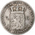 Países Bajos, William III, 1/2 Gulden, 1864, Plata, BC+, KM:92