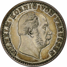 Stati tedeschi, PRUSSIA, Wilhelm I, 2-1/2 Silber Groschen, 1864, Berlin