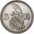 Luxembourg, Charlotte, 5 Francs, 1929, Silver, EF(40-45), KM:38