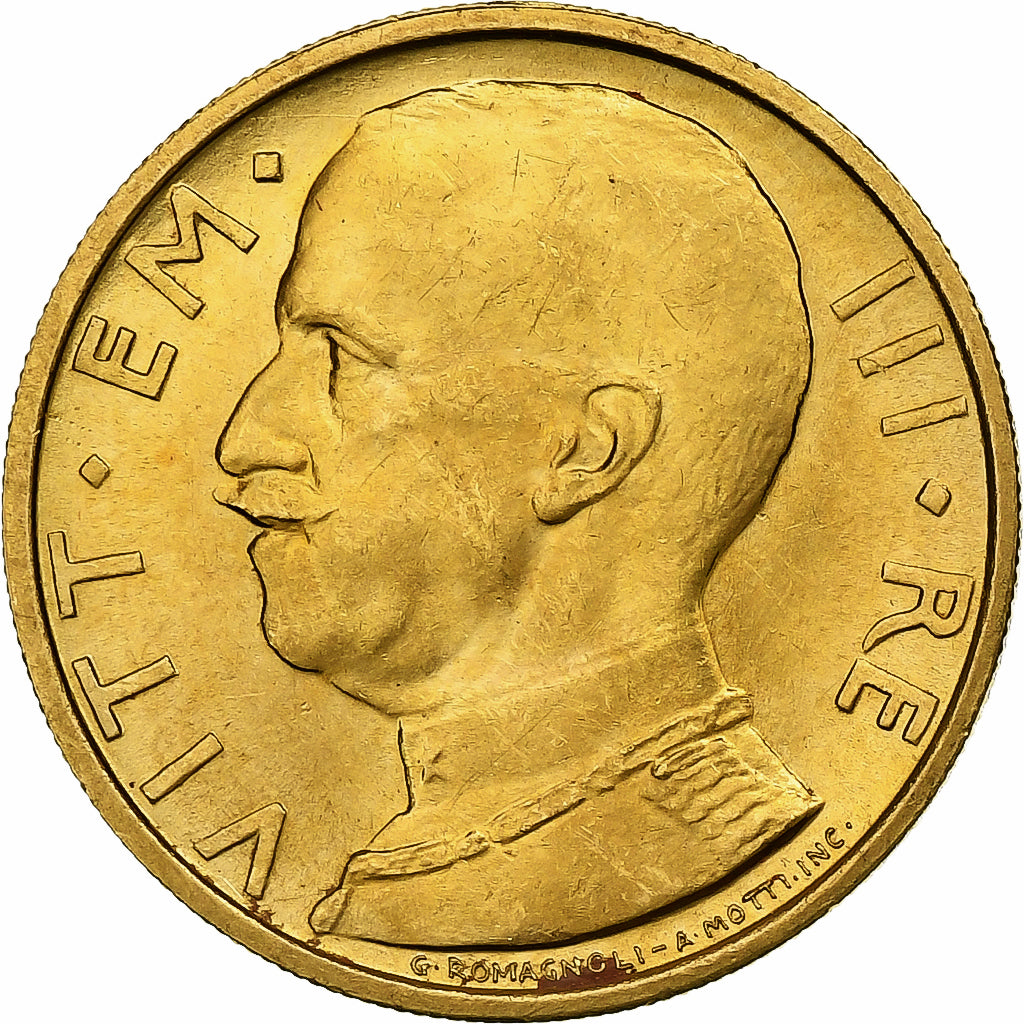 Italien, Vittorio Emanuele III, 50 Lire, 1931, Rome, Gold, VZ+, KM:71