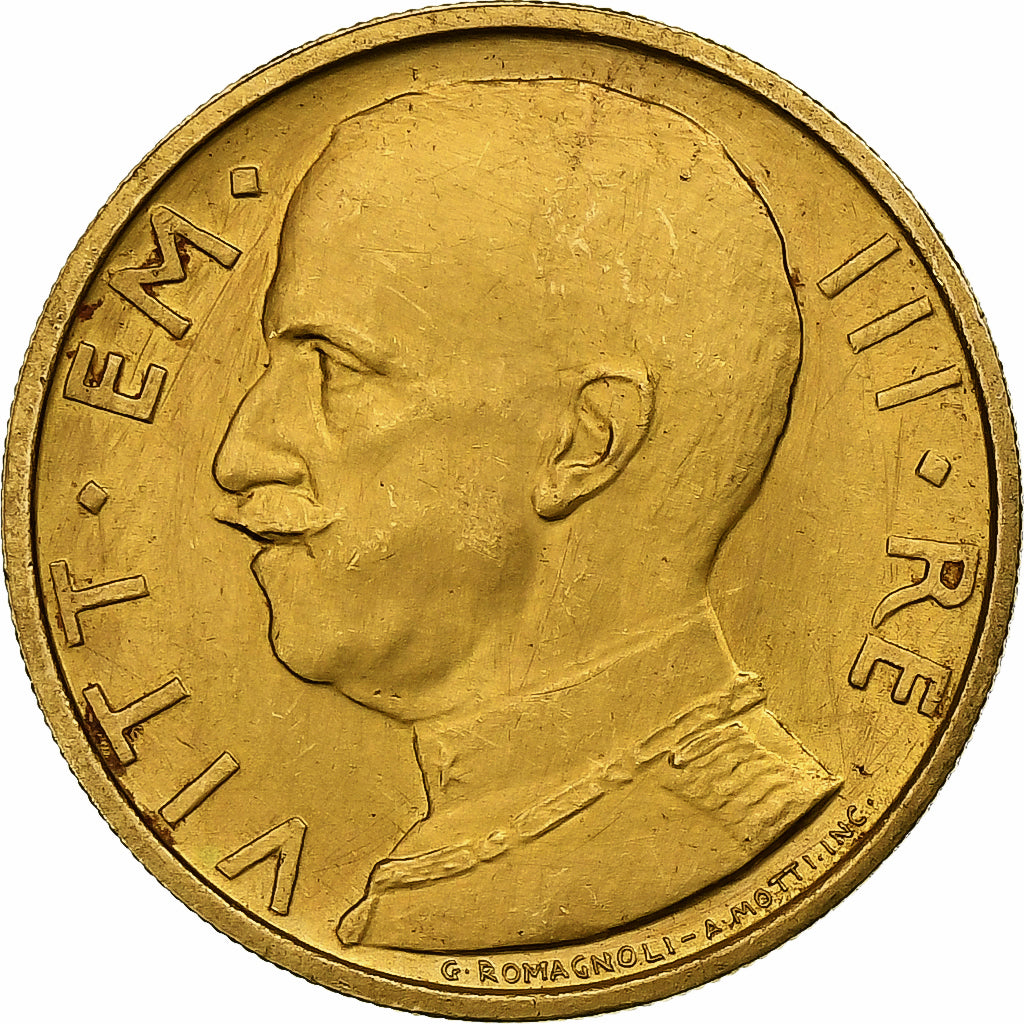 Italien, Vittorio Emanuele III, 50 Lire, 1931, Rome, Gold, VZ+, KM:71