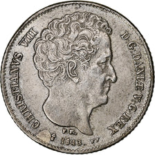 Dänemark, Christian VIII, 32 Rigsbankskilling, 1843, Altona, Silber, SS+