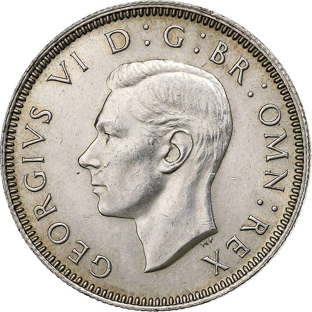 Gran Bretagna, George VI, Shilling, 1946, Argento, SPL-, KM:853