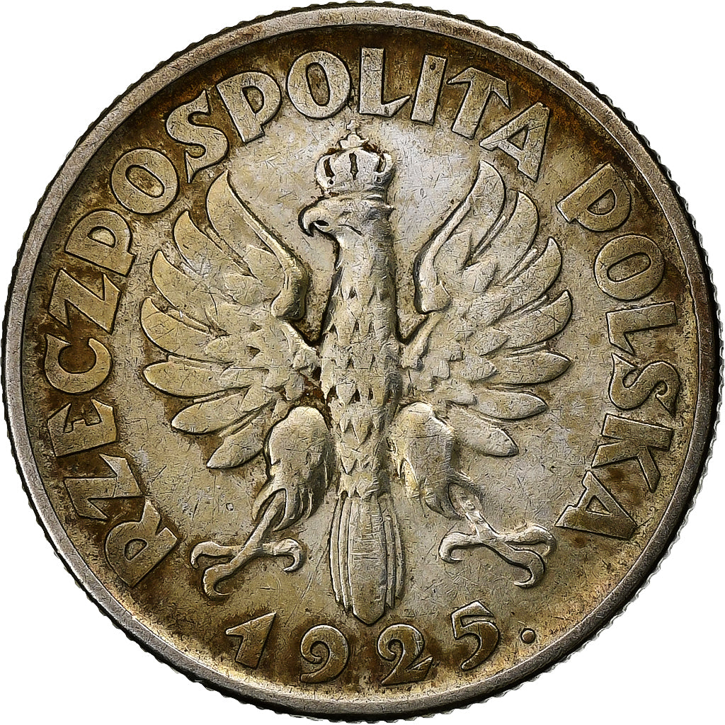 Poland, Zloty, 1925, London, Silver, EF(40-45), KM:15