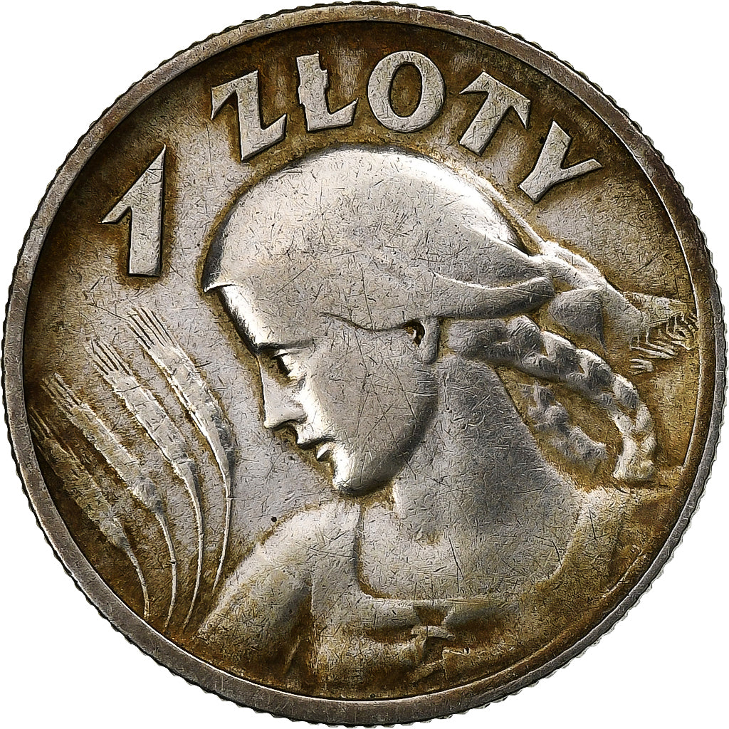 Poland, Zloty, 1925, London, Silver, EF(40-45), KM:15