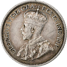 Canada, George V, 10 Cents, 1915, Royal Canadian Mint, Argent, TTB, KM:23