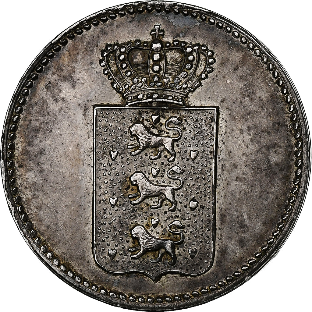 Indie occidentali danesi, Christian VIII, 20 Skilling, 1847, Argento, BB, KM:17