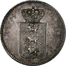 Indie occidentali danesi, Christian VIII, 20 Skilling, 1847, Argento, BB, KM:17