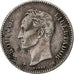 Venezuela, 5 Centavos, Simon Bolivar, 1874, Paris, Argent, TTB, KM:12.2