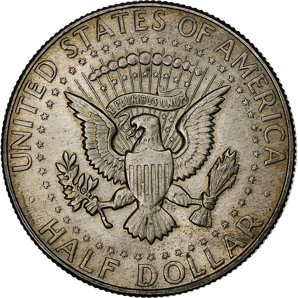 Vereinigte Staaten, Half Dollar, Kennedy, 1966, Philadelphia, Silber, SS+