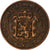 Luxemburgo, William III, 2-1/2 Centimes, 1908, Utrecht, Bronce, MBC, KM:21