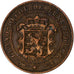 Lussemburgo, William III, 2-1/2 Centimes, 1908, Utrecht, Bronzo, BB, KM:21