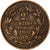 Luxemburgo, William III, 2-1/2 Centimes, 1908, Utrecht, Bronce, MBC, KM:21