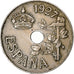 Espagne, Alfonso XIII, 25 Centimos, 1927, Cupro-nickel, TTB, KM:742
