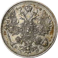 Russia, Nicholas II, 15 Kopeks, 1915, Saint Petersburg, Silver, EF(40-45)