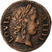 France, Louis XIV, Denier Tournois, 1649, Paris, Copper, EF(40-45), Gadoury:70