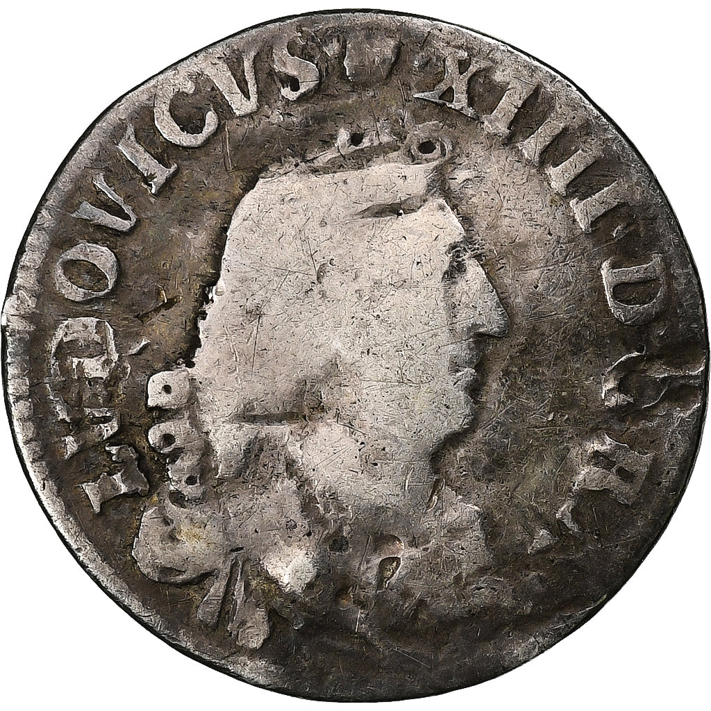 France, Louis XIV, 4 Sols des Traitants, 1675, Vimy, Silver, VF(20-25)