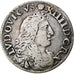 France, Louis XIV, 4 Sols des Traitants, 1676, Vimy, Silver, VF(30-35)