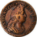 Francia, Louis XIV, Liard de France, 1693, Paris, Rame, BB, Gadoury:81, KM:284.1