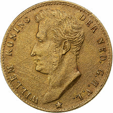 Netherlands, William I, 5 Gulden, 1827, Brussels, Gold, EF(40-45), KM:60