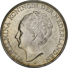 Curacao, Wilhelmina I, 2-1/2 Gulden, 1944, Denver, Silver, AU(55-58), KM:46