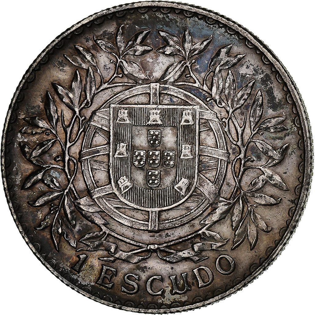 Portugal, Escudo, 1915, Silver, AU(50-53), KM:564