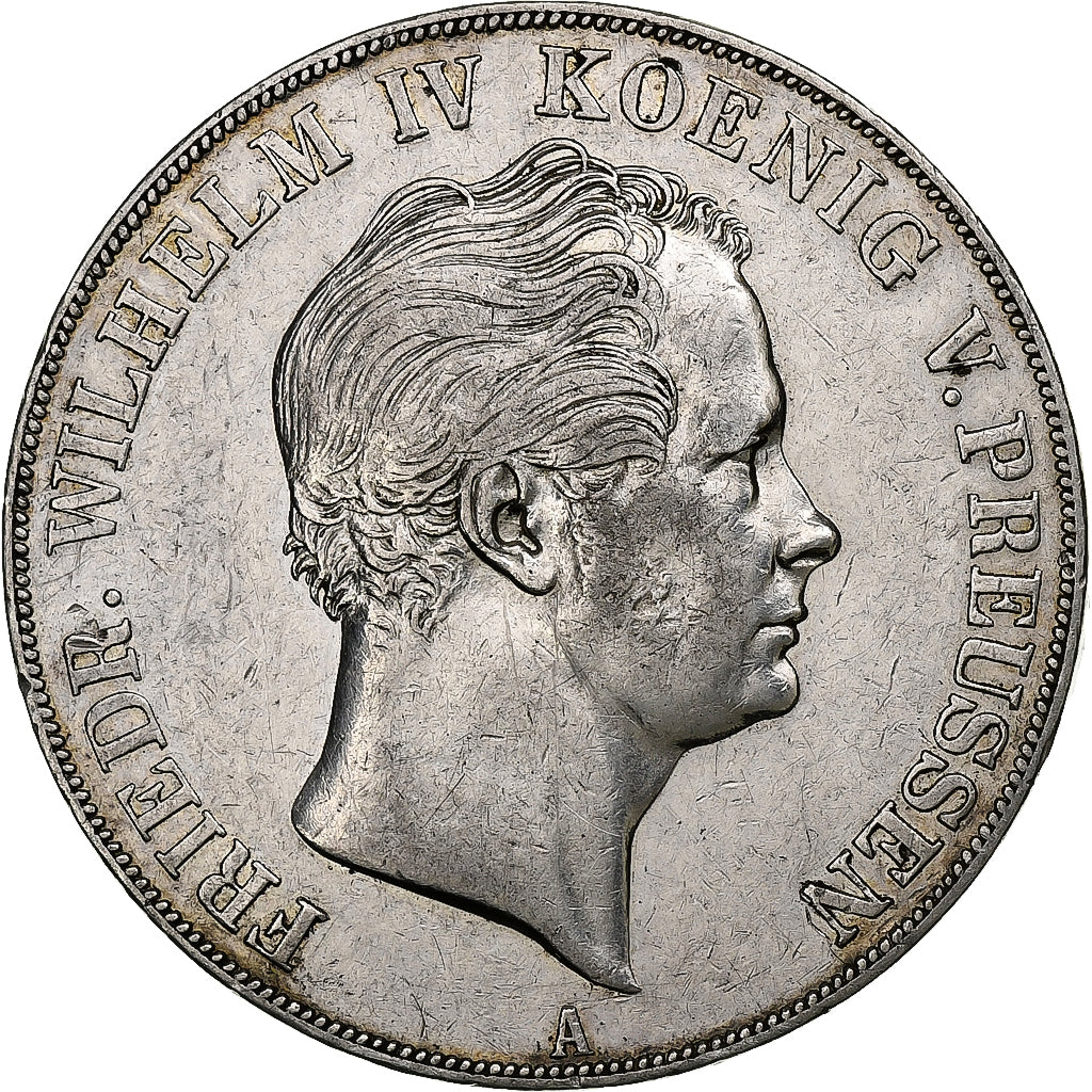 German States, PRUSSIA, Friedrich Wilhelm IV, 2 Thaler, 3-1/2 Gulden, 1842