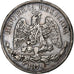 México, Peso, 1870, Mexico City, Plata, MBC, KM:408.5