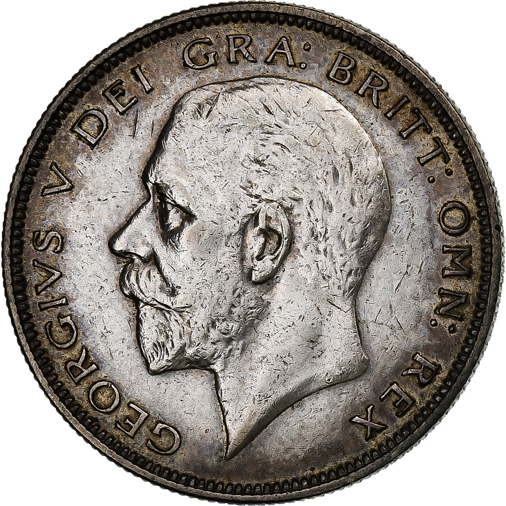 Grande-Bretagne, George V, 1/2 Crown, 1936, Argent, TTB+, KM:835
