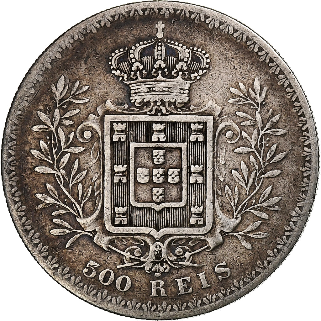 Portugal, Carlos I, 500 Reis, 1899, Argent, TB+, KM:535