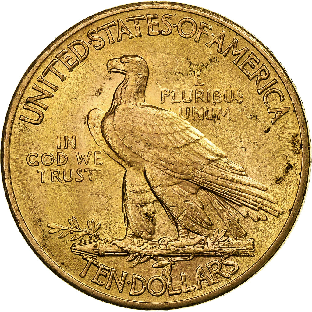 Estados Unidos, 10 Dollars, Indian Head, 1932, Philadelphia, Oro, EBC, KM:130