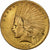 États-Unis, 10 Dollars, Indian Head, 1915, Philadelphie, Or, SUP, KM:130