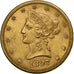 Estados Unidos da América, 10 Dollars, Coronet Head, 1897, New Orleans