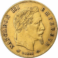 France, Napoléon III, 5 Francs, 1864, Paris, Or, TTB, Gadoury:1002, KM:803.1