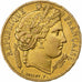 França, 20 Francs, Cérès, 1849, Paris, Dourado, AU(55-58), Gadoury:1059