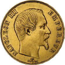 France, Napoléon III, 50 Francs, 1857, Paris, Or, TTB+, Gadoury:1111, KM:785.1