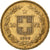 Suiza, 20 Francs, 1896, Bern, Oro, MBC+, KM:31.3
